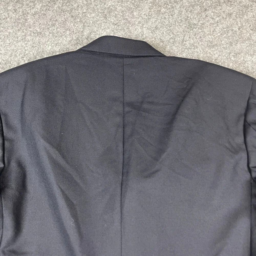 VTG Brooks Brothers Merion Golf Club Double Breasted Blazer Gold Button USA 41R